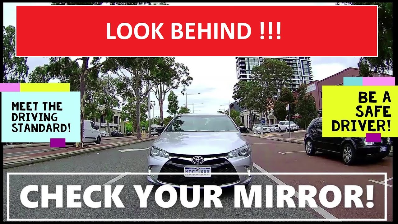 Joondalup Driving Test Routes - CHECK YOUR MIRROR !!