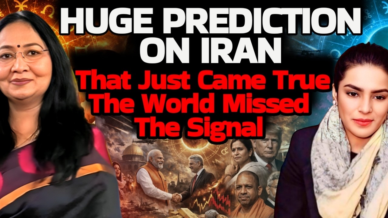 Prediction Came True: Iran Crisis as Forecast by Acharya Reena Sharma | Amber Zaidi