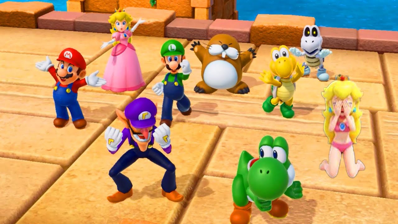 Super Mario Party | Moments of Celebration & Screaming After the Minigame