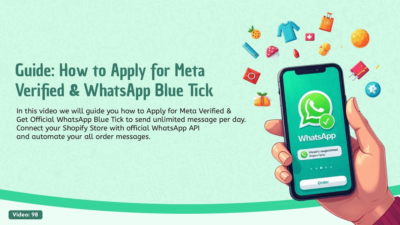 9: How to Apply For WhatsApp Blue Tick & Meta Verified
