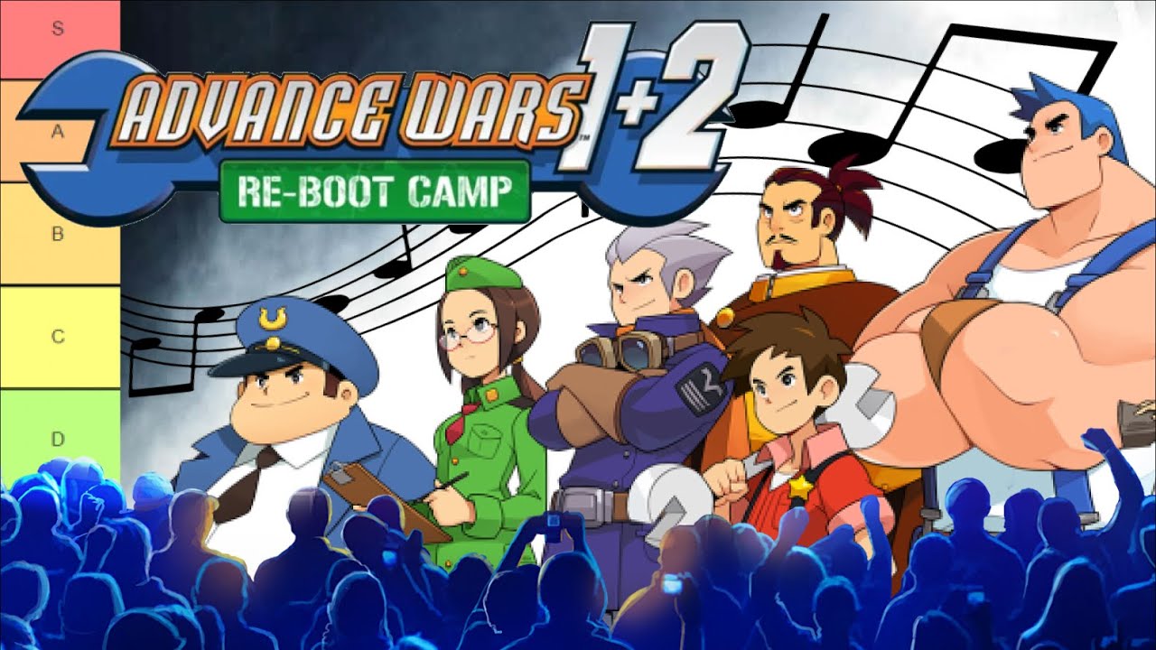 Ranking the BEST Advance Wars Reboot Camp CO Themes