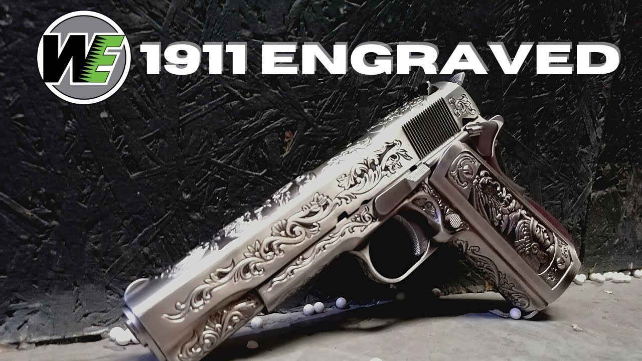 WE Tech 1911 Floral Engraved GBB | Do you love it or hate it?