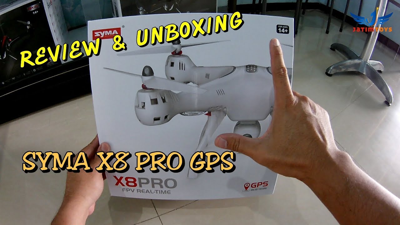 Unboxing dan Review SYMA X8 PRO Drone GPS terbaru dari SYma