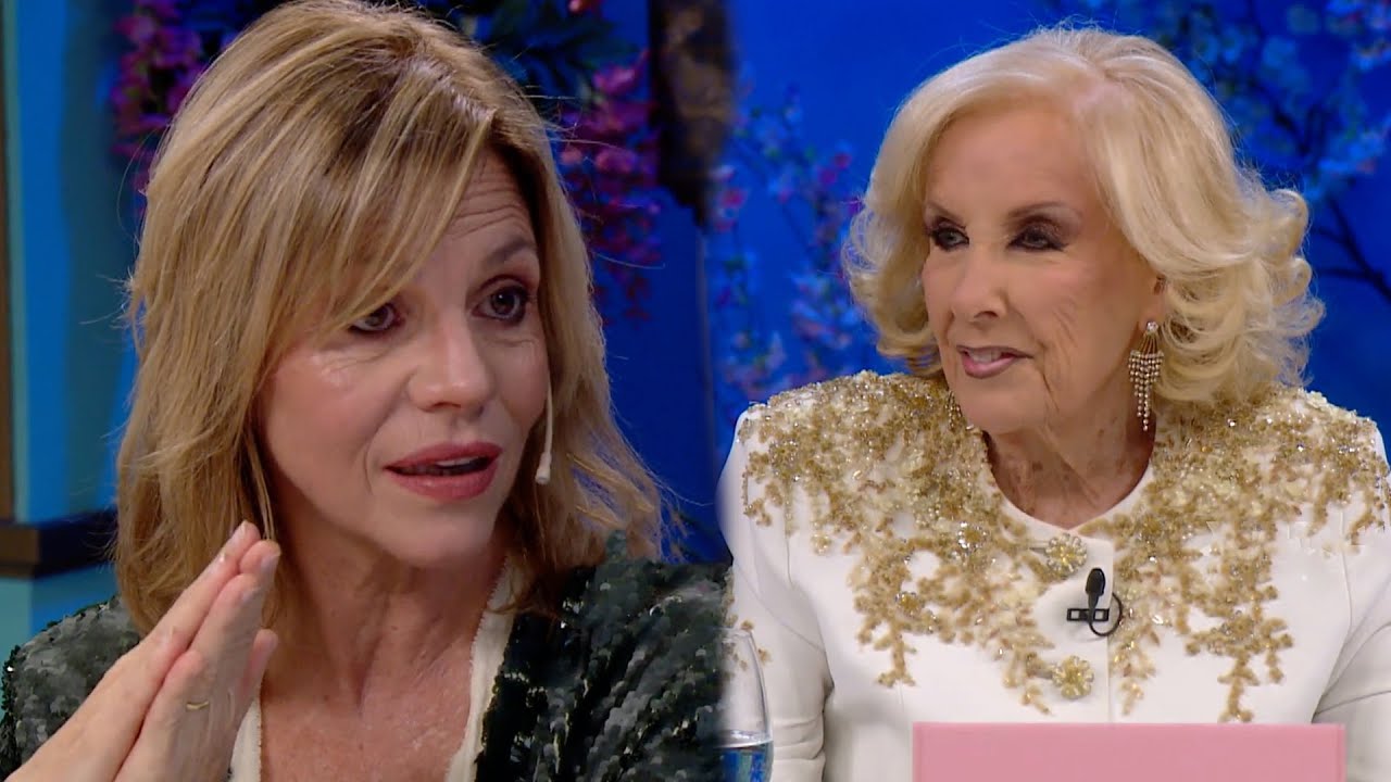 Marcela Morelo se emocionó con Mirtha y bromeó sobre la pregunta que le hace siempre en la mesa