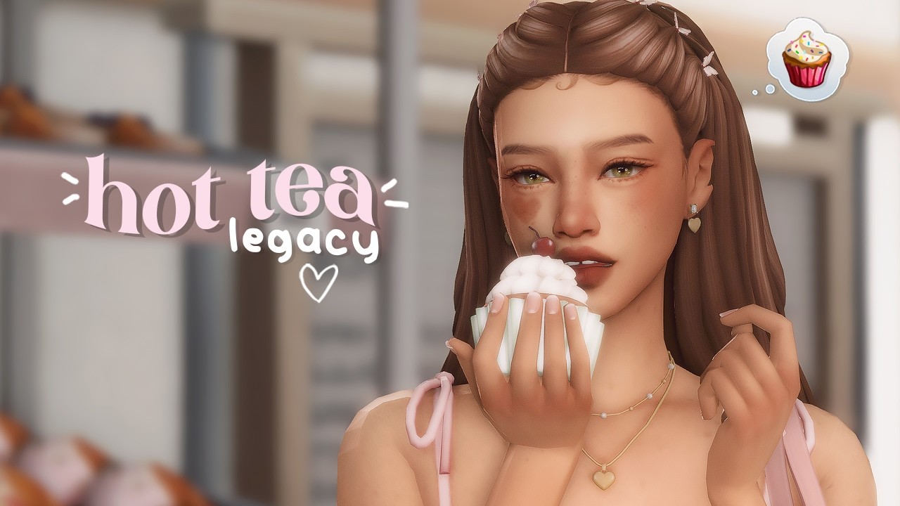 Opening up her dream bakery (& dealing with boyfriend problems) ~ the sims 4: hot tea legacy