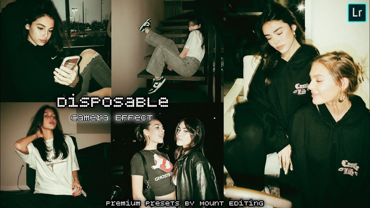 Disposable Camera Effect Lightroom Presets| Disposable Camera Filter|Lightroom Mobile Free DNG