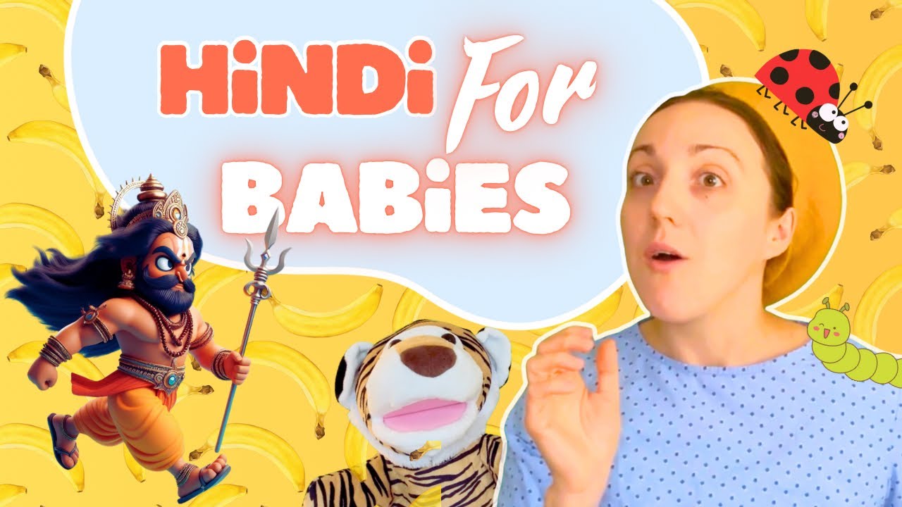 Food and Fruits in Hindi! Mom is on a Mission to Teach Her Toddler Hindi and Help Other Moms