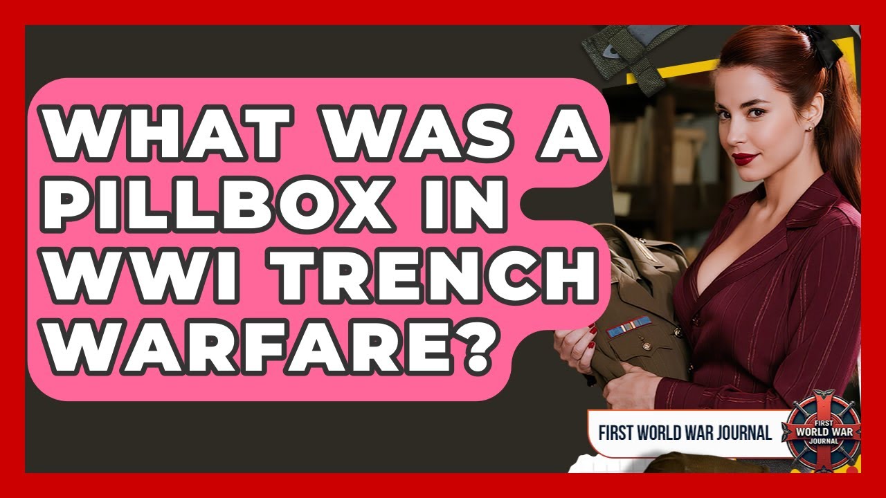 What Was A Pillbox In WWI Trench Warfare? - First World War Journal
