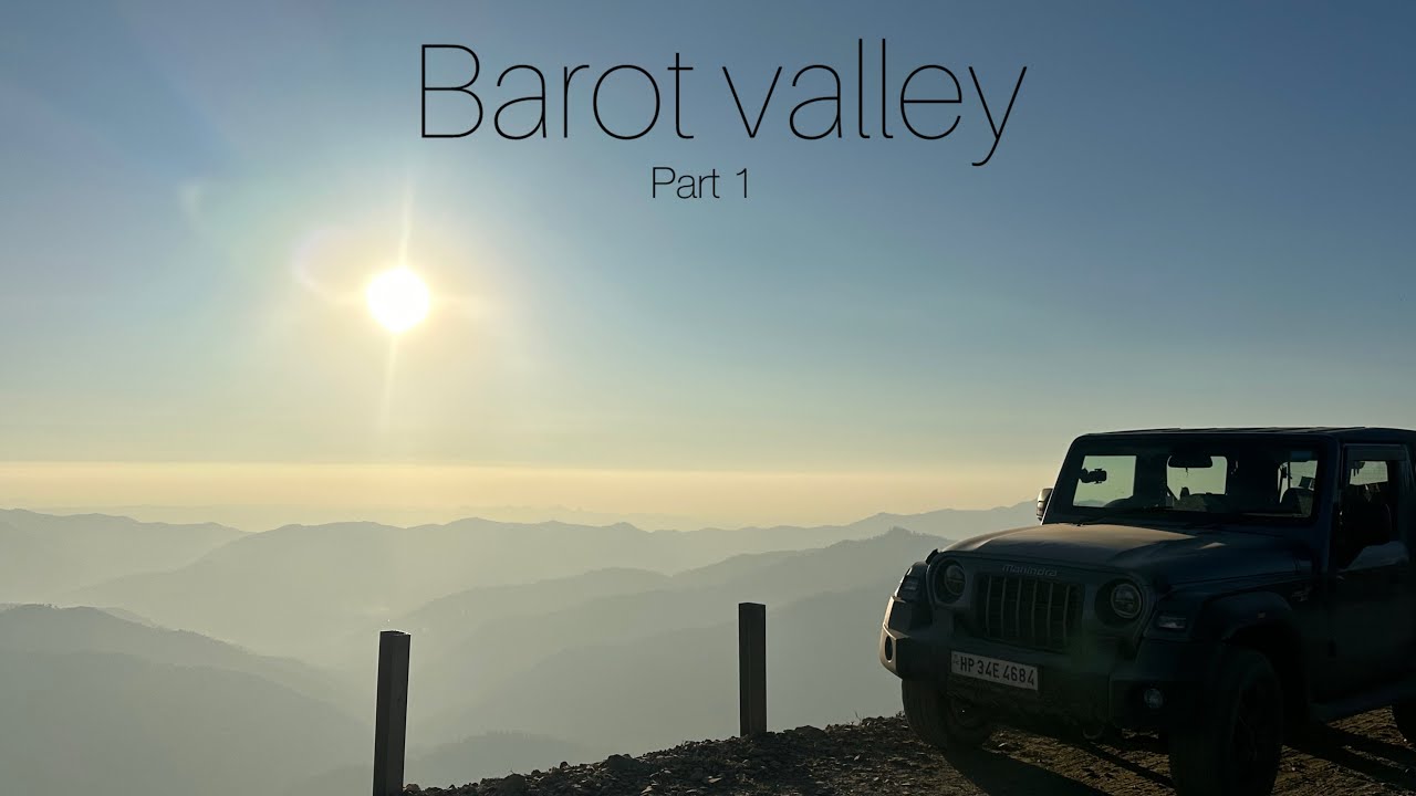 Heaven on earth 🌍📍Barot valley #himachal #youtube #like #thar #peace #share #virel #youtuber 