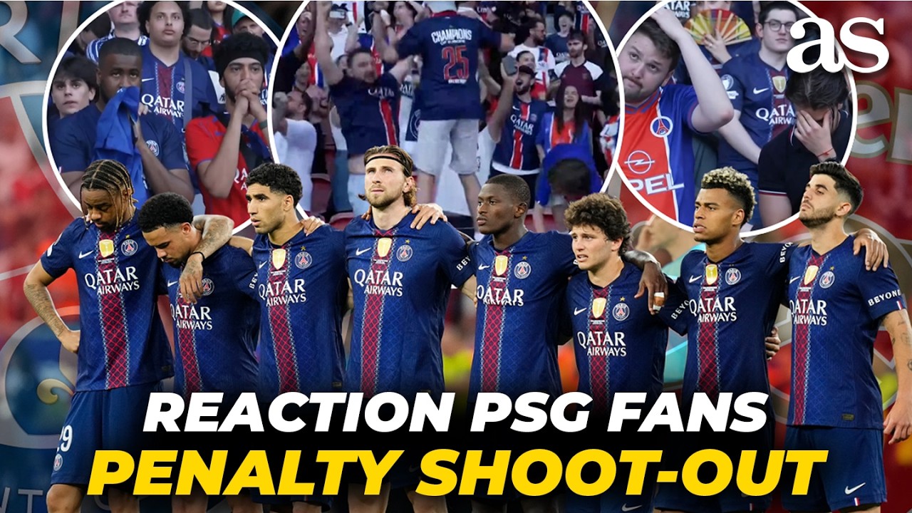 🚨 PSG fans REACT to the DRAMATIC PENALTY SHOOTOUT vs ARSENAL 😱🔥 | CHAMPIONS LEAGUE FINAL