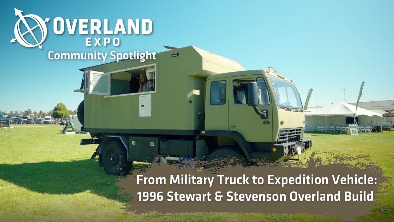 Epic 1996 Stewart & Stevenson M1079 Overland Build - from Military Truck to Expedition Vehicle