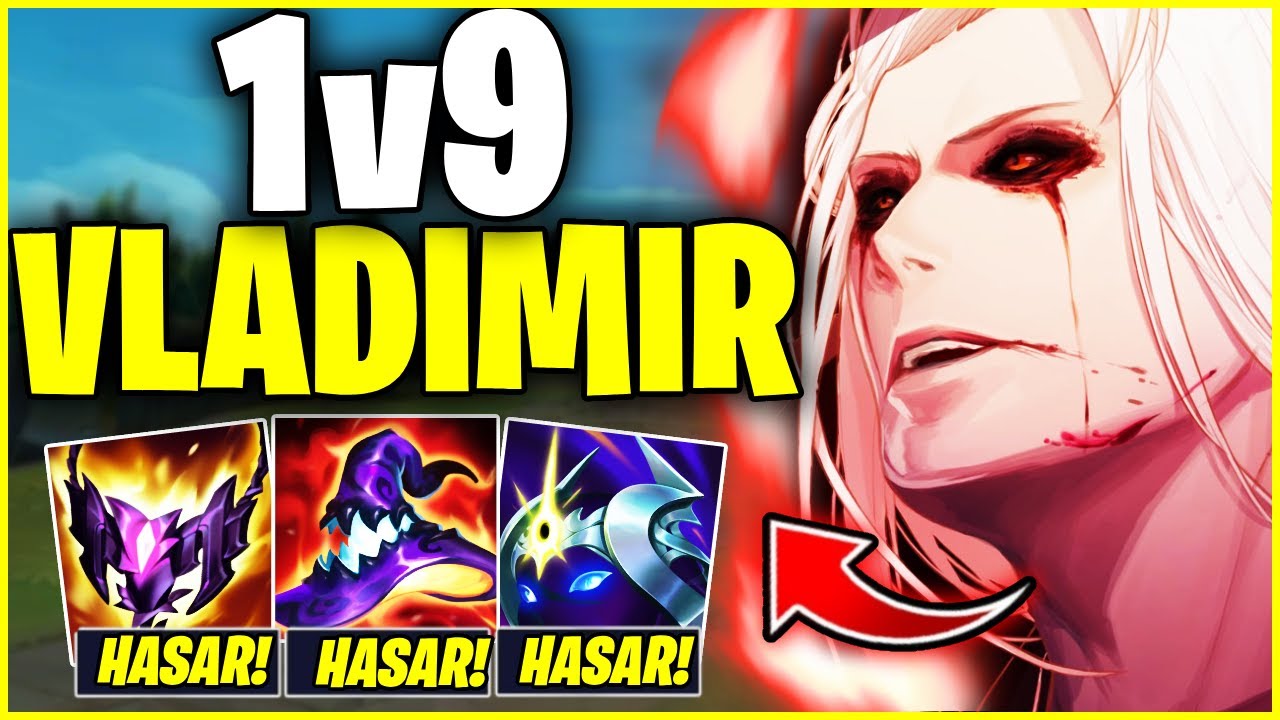 OYUNUN EN KANSER ELOSUNDA VLAD İLE NASIL TEK TAŞINIR GÖSTERDİM! (PENTAKILL)