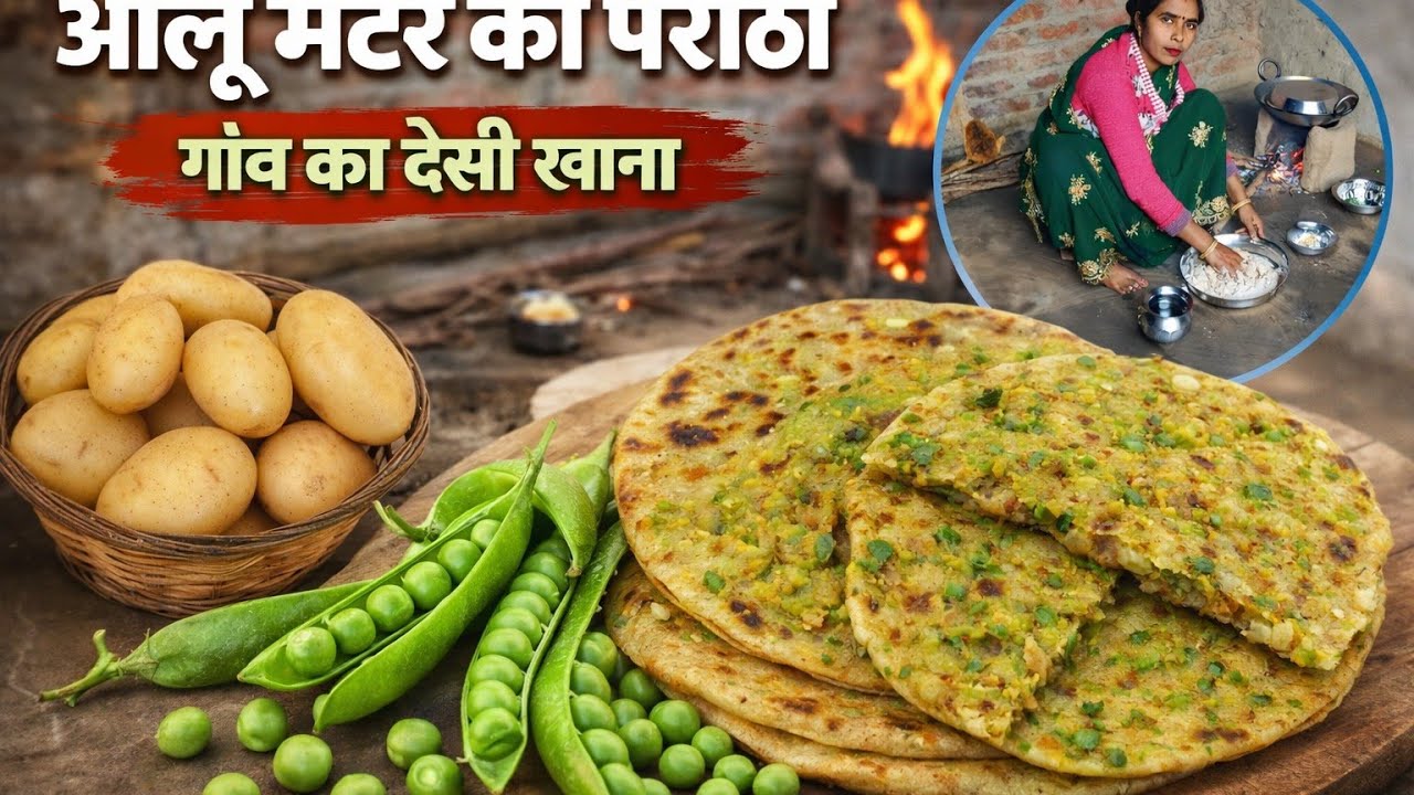 शाम 4:30 से 9:30 तक घर का काम 😱 | गांव की देसी लाइफ + आलू मटर का पराठा | Village Life Vlog#gaonkibus