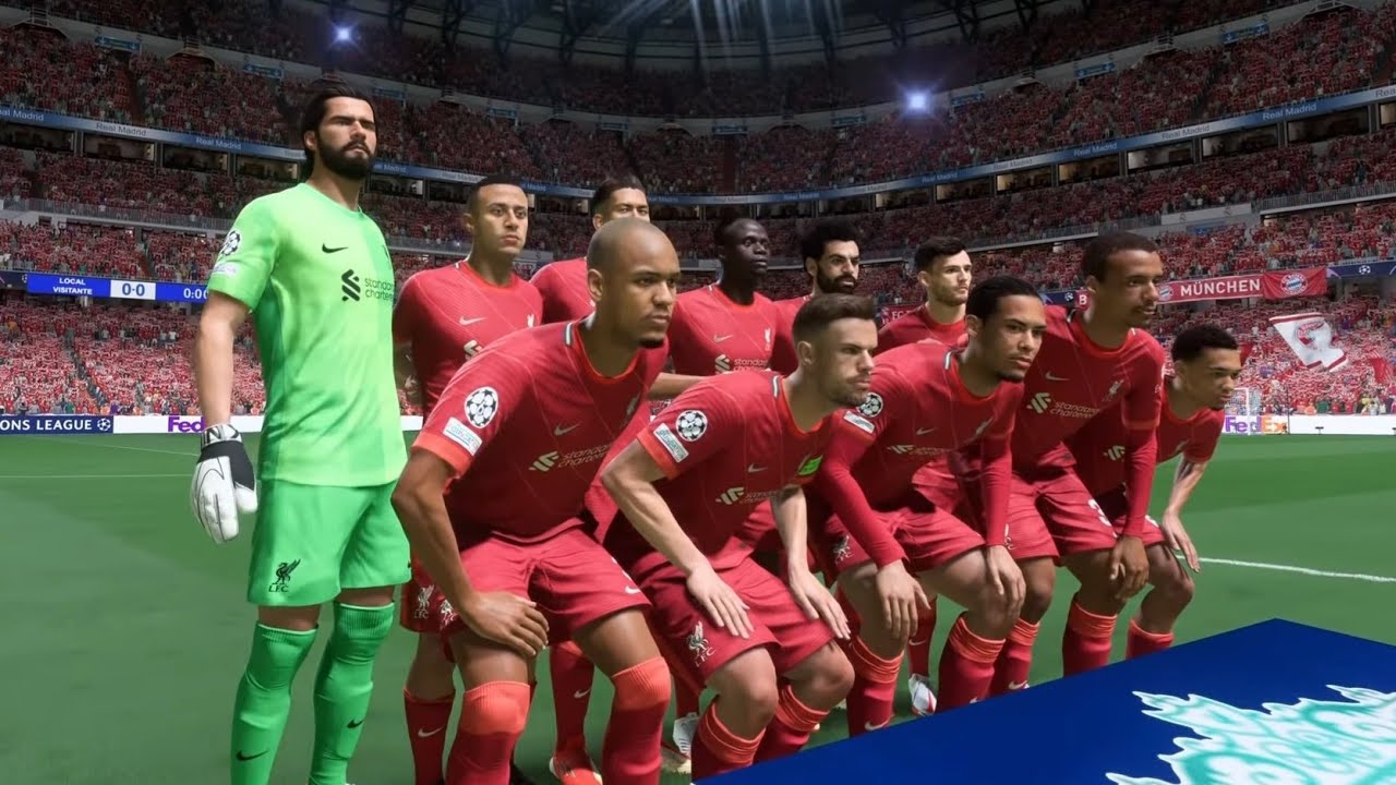 FIFA 22 - ALL LIVERPOOL FC PLAYER FACES