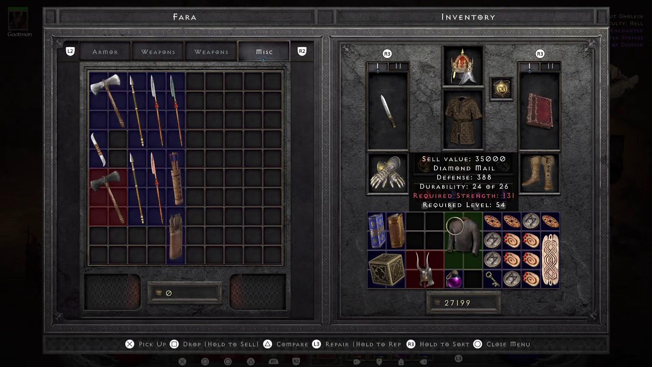 Diablo II Resurrected (PS5 Pro) Reign of the Warlock