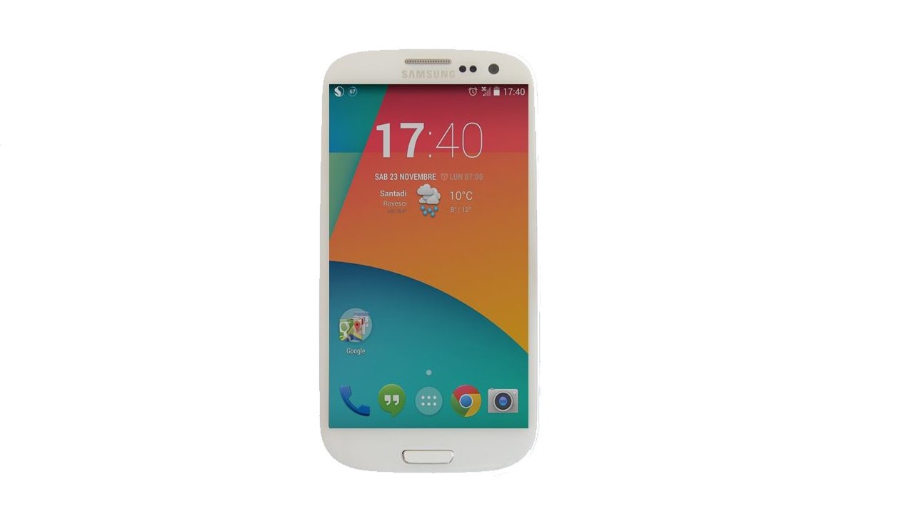 Простая установка Android 4.4 на Samsung Galaxy S3