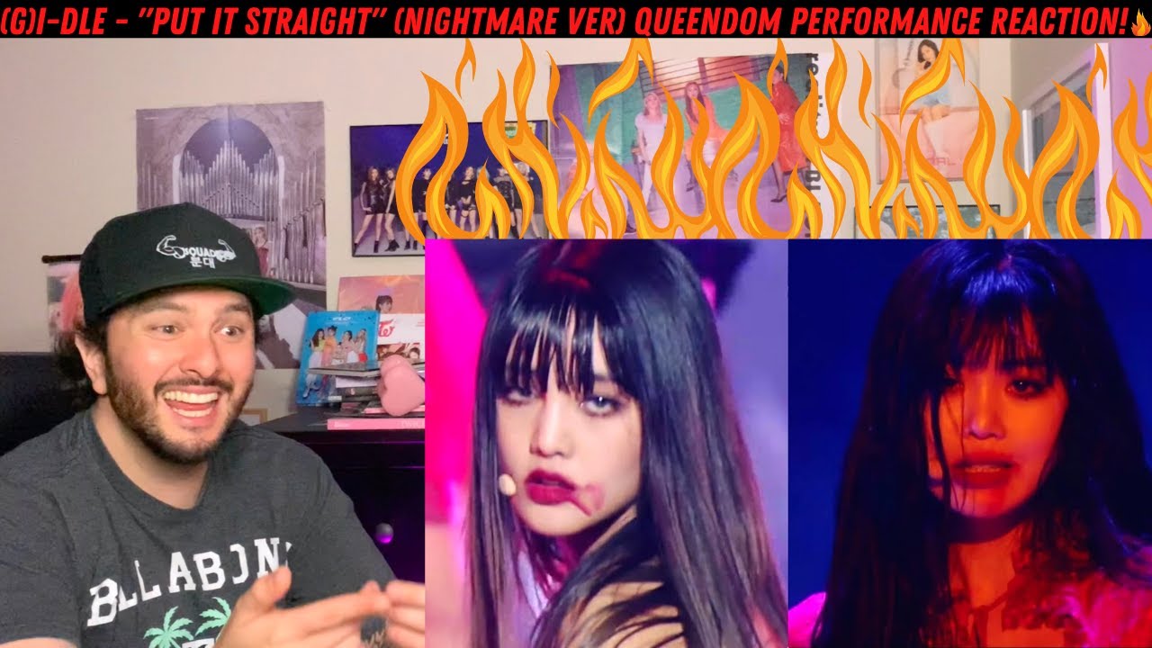 (G)I-DLE - "Put It Straight" (Nightmare Ver) Queendom Performance Reaction!