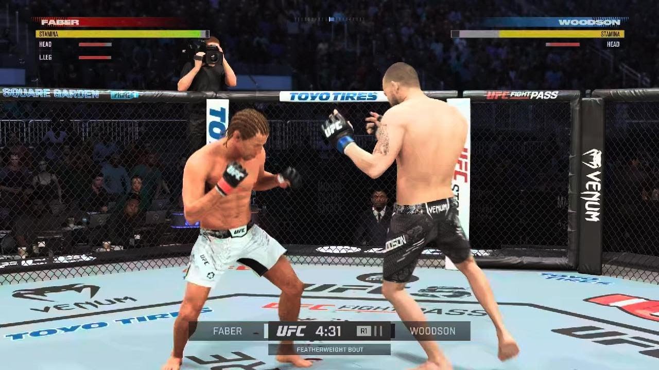 Faber VS Woodson Featherweight Fight