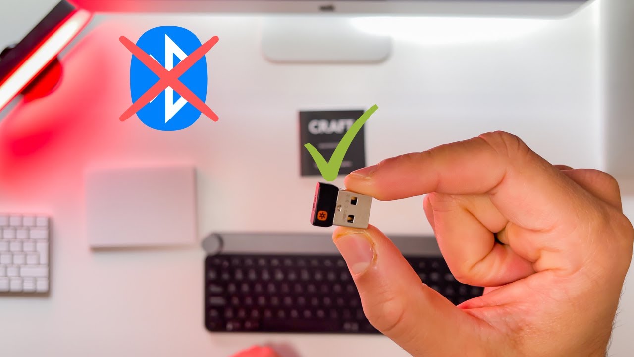 Как подключить клавиатуру Logitech к приемнику | iMac