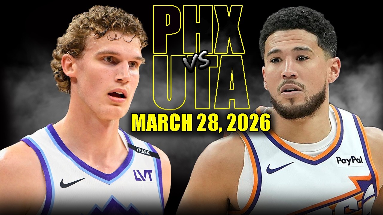 Phoenix Suns vs Utah Jazz Full Game Highlights &ndash; March 28, 2026 | NBA Season