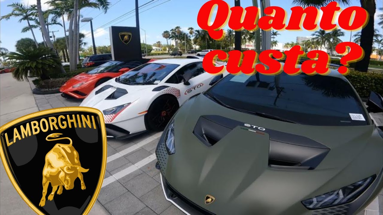 Я был в автосалоне Lamborghini в Майами! Хотите узнать цены на Lamborghini здесь, в США? Huracan,...