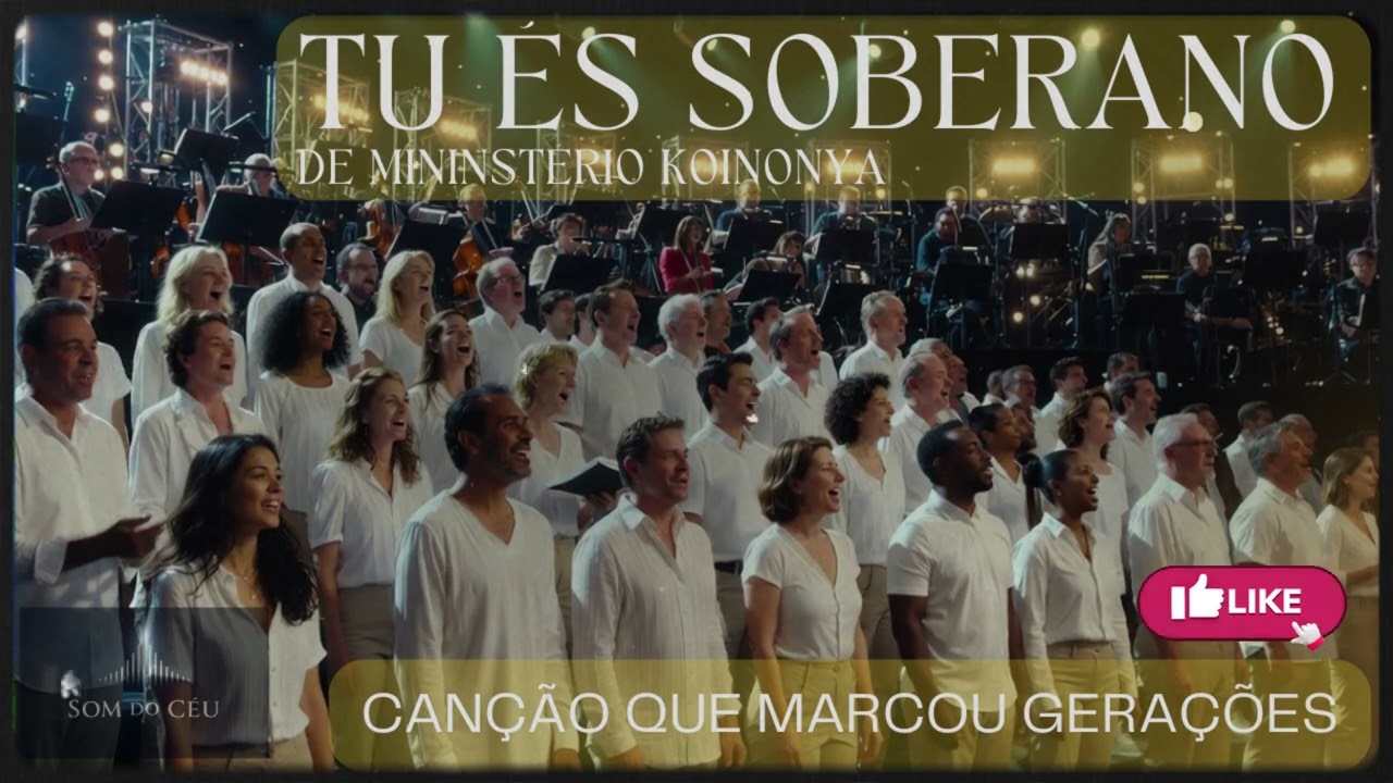 TÚ ÉS SOBERANO - MIN. KOINONIA l CORAL SOM DO CÉU l ADORAÇÃO