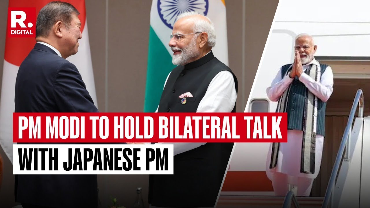 Prime Minister Narendra Modi Lands In Japan, Set To Hold Bilateral Talks With Japanese PM