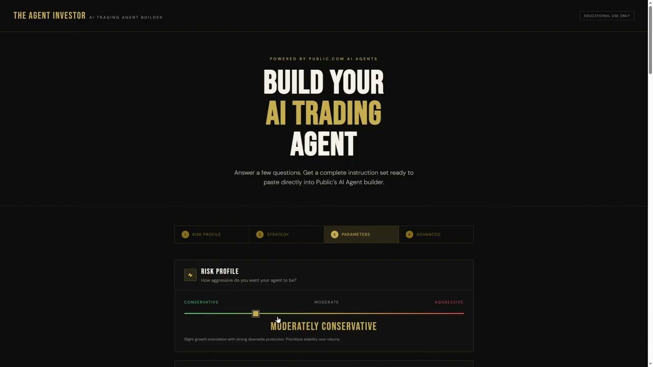 I Built an AI Trading Agent on Public.com &mdash; Here's Exactly What I Did