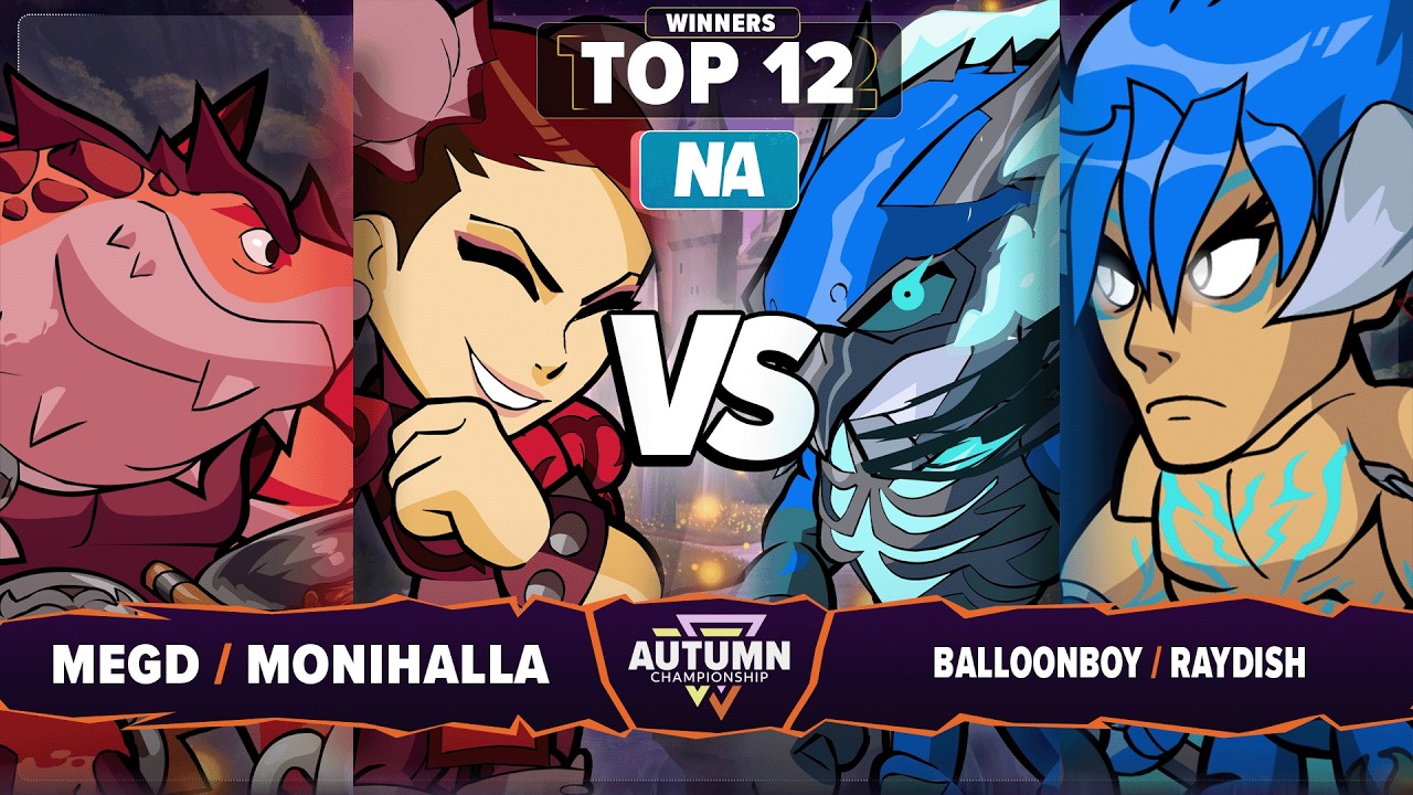 BalloonBoy & Raydish vs Monihalla & megD - Top 12 - Autumn Championship 2025 - NA 2v2