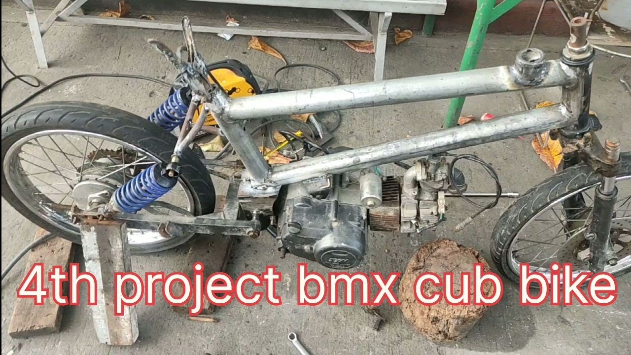 4th project.bmx cub bike. step by step (part1)