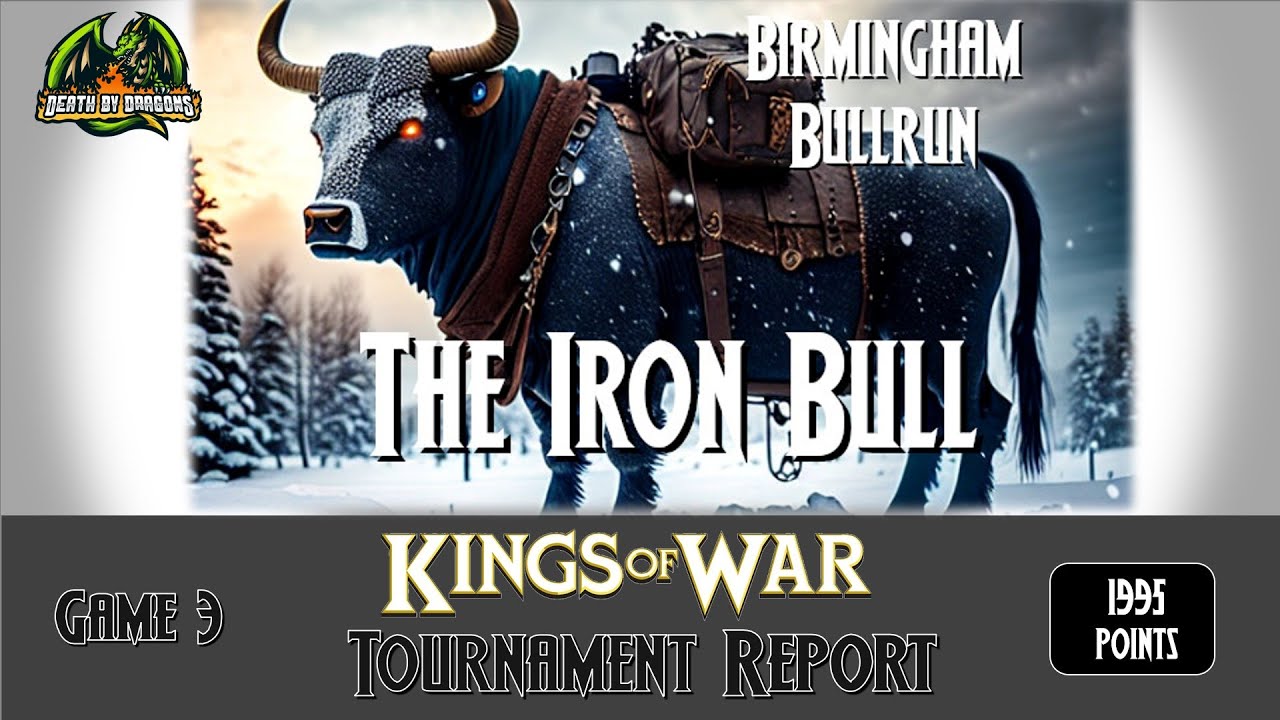 Kings of War Tournament Report - The Iron Bull - Game 3 - Twilight Kin vs Order of the Green Lady