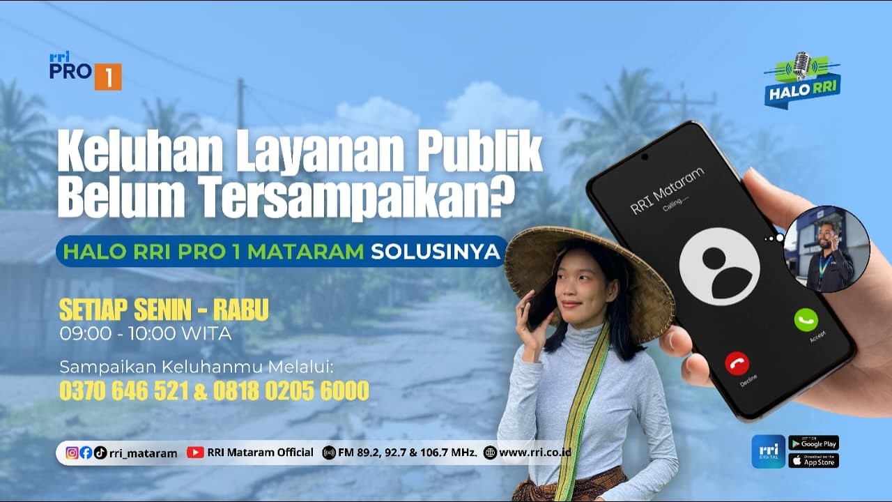 Halo RRI, Sarana Pengaduan Masyarakat NTB