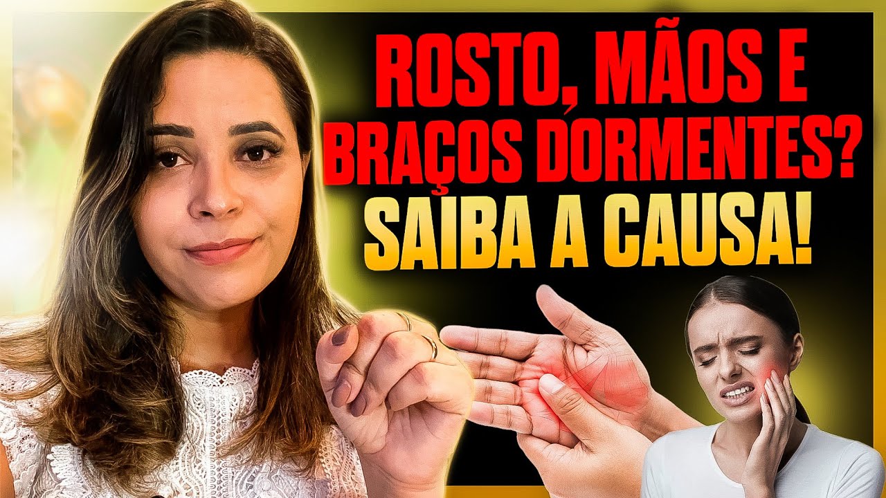 Estou sentindo Formigamento no Rosto, Braços e Mãos. O que pode ser?