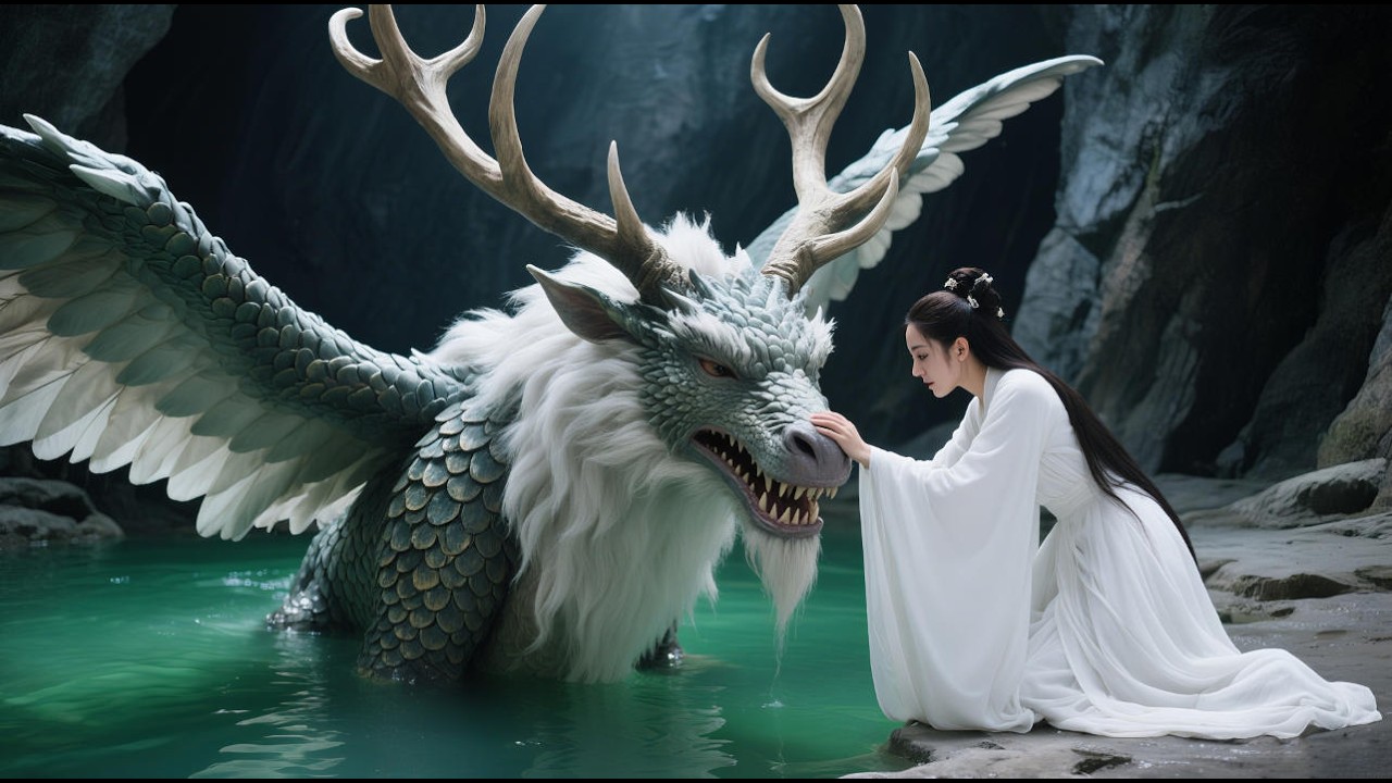 女孩冒死救出魔獸，下一秒它捨命護她周全！ 🍿中國電視劇  #movie #drama