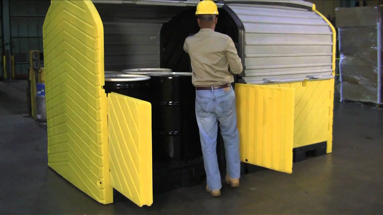 Outdoor Spill Containment - Ultra-Hard Top P8 - UltraTech International, Inc. 904-288-8195