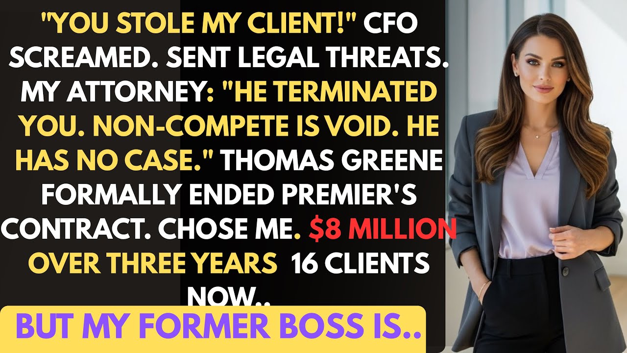 CFO Laughed at My Resignation - I Took His $8M Client Using Non-Compete Loophole