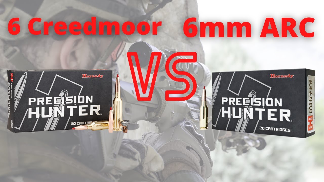 6 ARC vs 6 CREEDMOOR | Por&oacute;wnanie balistyczne