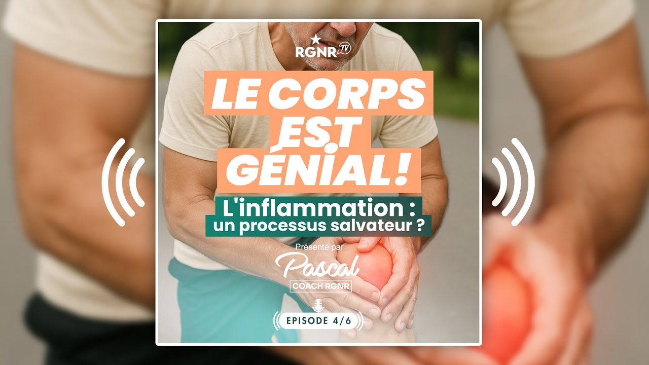 Podcast RGNR- Le Corps Est G&eacute;nial #4 &mdash; Inflammation : le m&eacute;canisme vital qu&rsquo;on sabote !