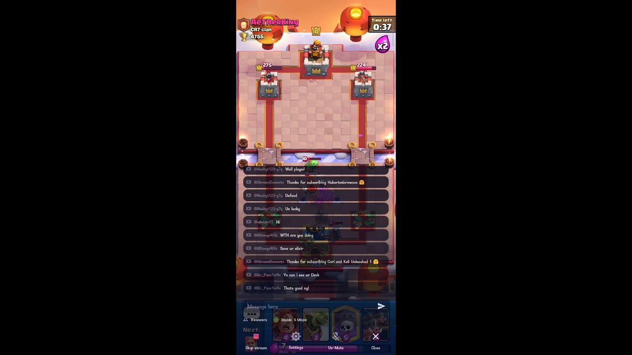 Clash Royale Live 🔴 73
