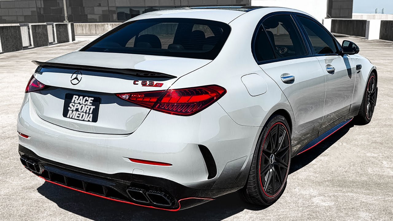 2024 Mercedes AMG C63 S E Performance - Sound, Interior and Exterior