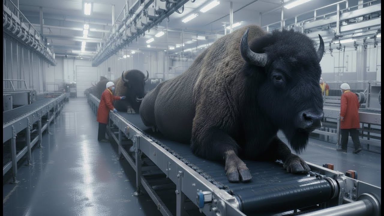 Inside a Bison Leather Factory : From Raw Hide to Luxury Goods (Full Process) | Handbags