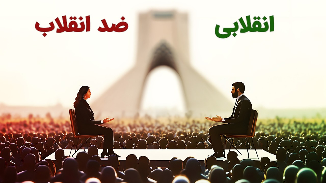 مناظره هوش مصنوعی انقلابی با هوش مصنوعی ضد انقلاب