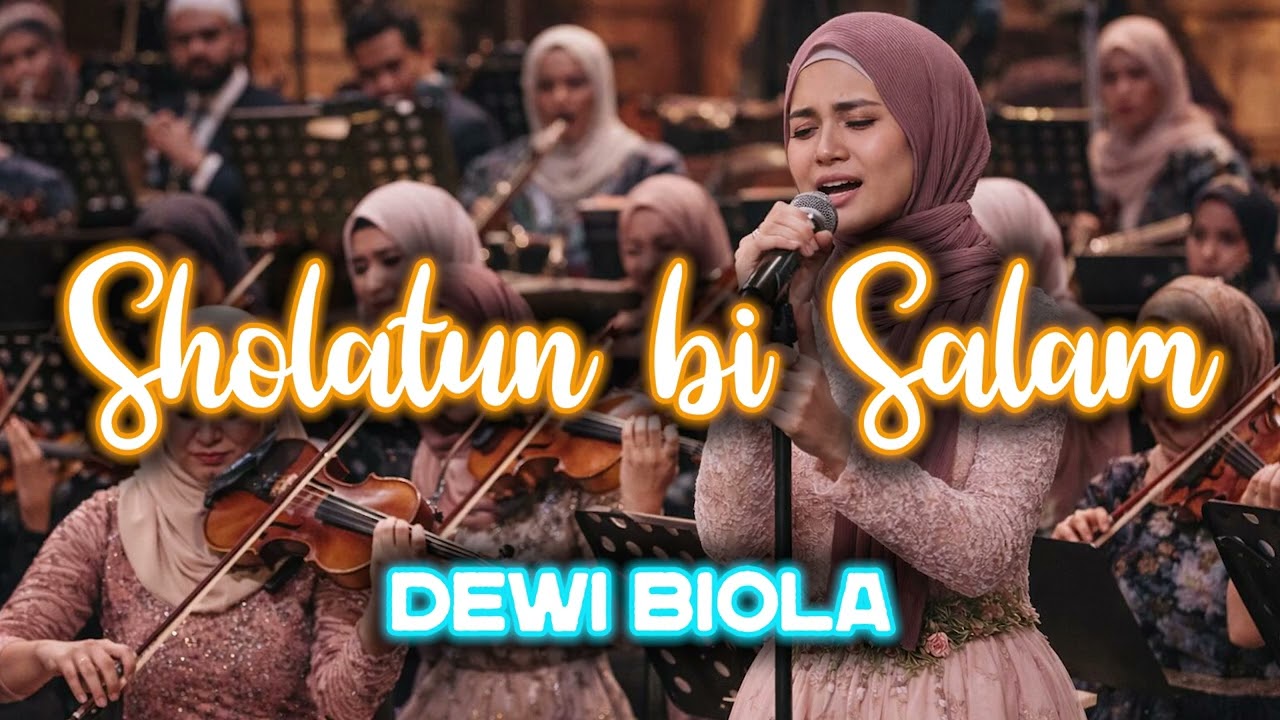 Sholatun bi Salamin Mubin Cover Dewi Biola