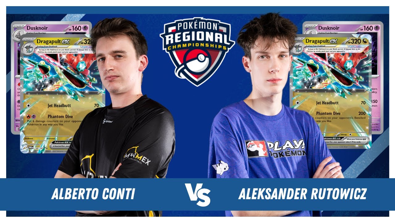 Альберто Конти против Александра Рутовича &mdash; финал Pok&eacute;mon TCG Masters | Региональный чемпионат Ли...