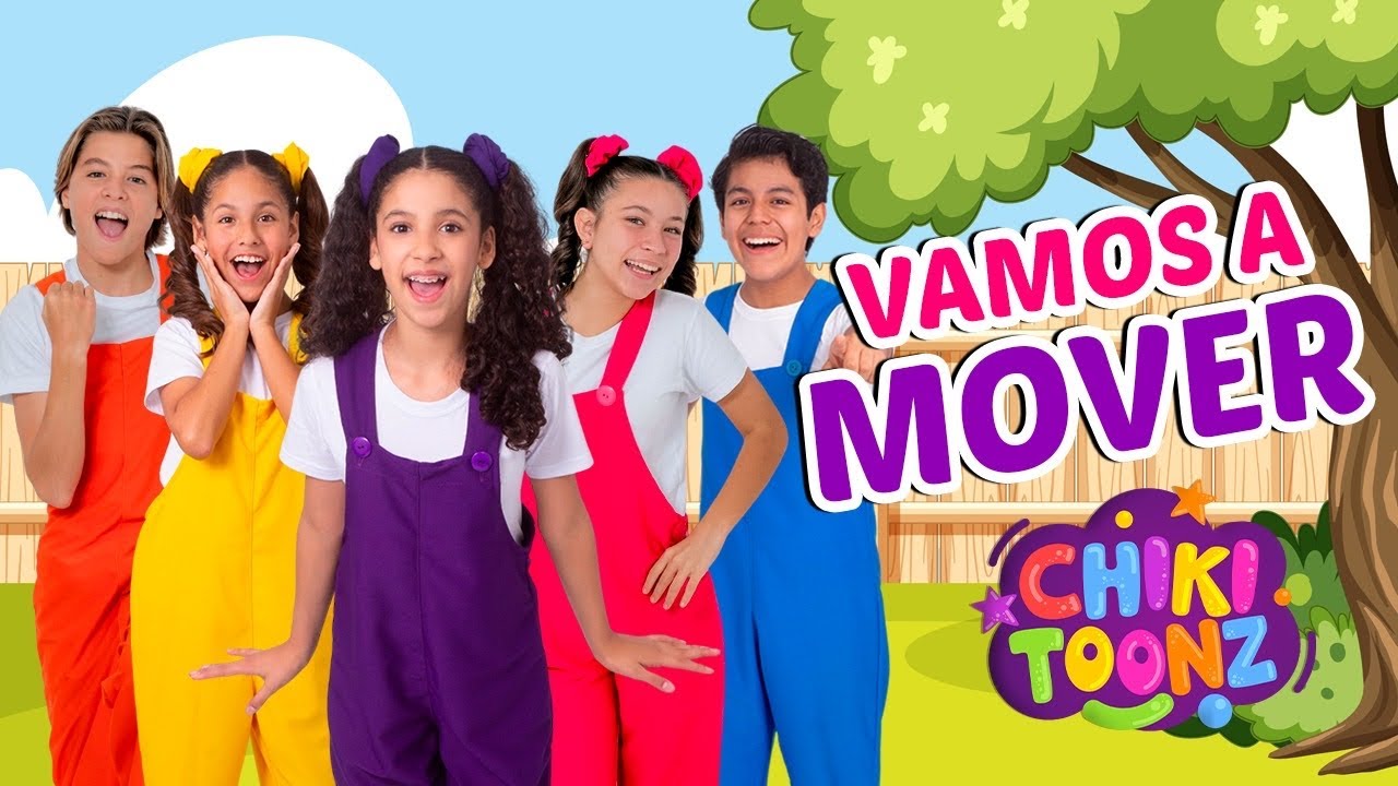 Vamos A Mover - Chiki Version | Música para niños | @ChikiToonz