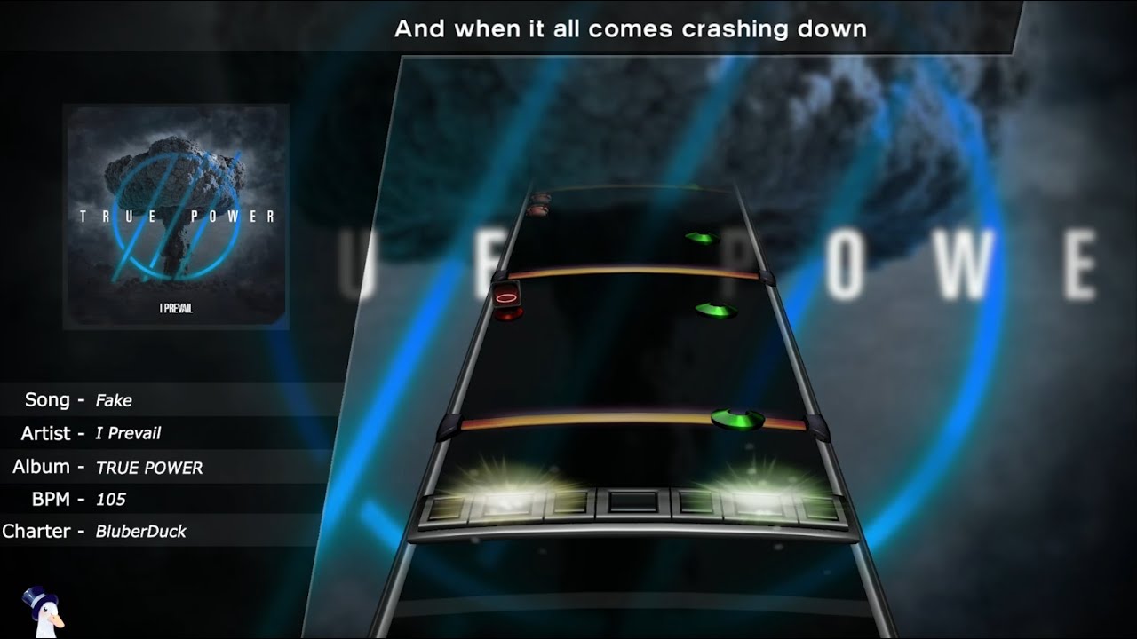 I Prevail - Fake (Real/Pro Drum Chart）