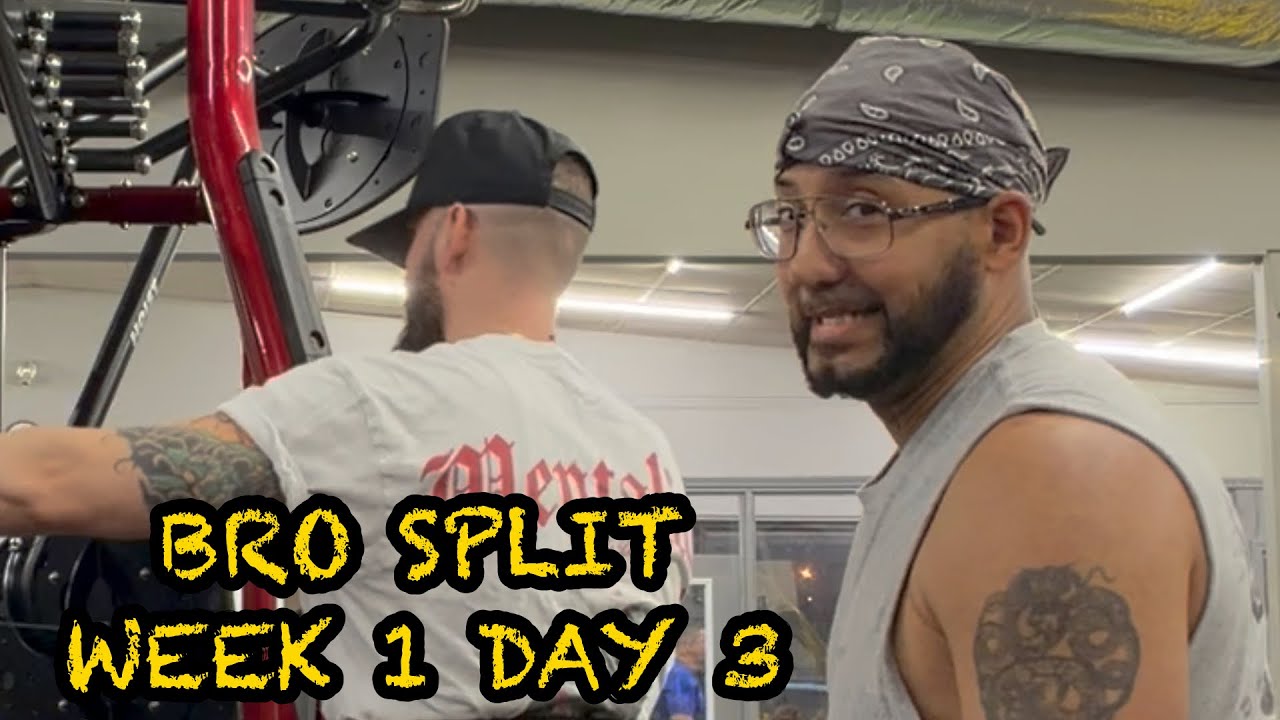 The Bro Split Week 1 Day 3 | Legs | Gym Vlog #25 