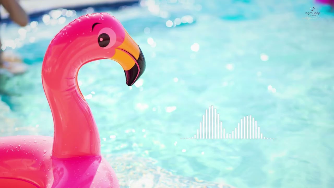2hours Fun Pool Party Background music/ Summer Splash Playtime ☀️Cute & Happy Nursery Music for Kids