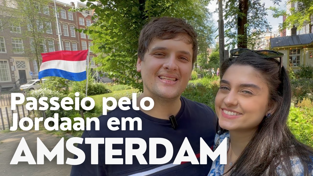 Passeio pelo JORDAAN em AMSTERDAM (Bairro da casa da Anne Frank)