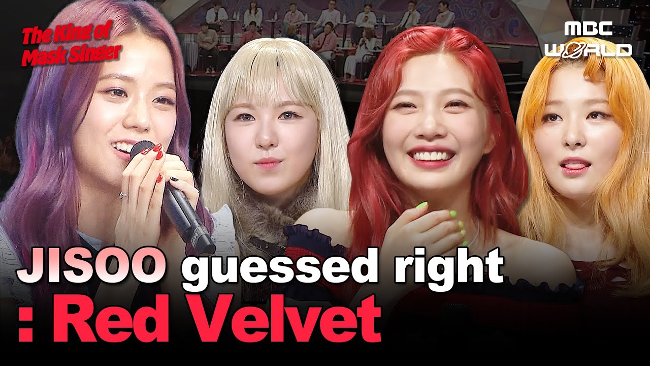 [Sub] Jisoo’s Guess - Was Red Velvet the Vocal Queen Behind the Mask? #RedVelvet #Joy #Seulgi #Wendy
